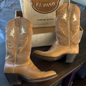 ***SOLD*** 1982 Dan Post Custom Boots Women’s 6.5